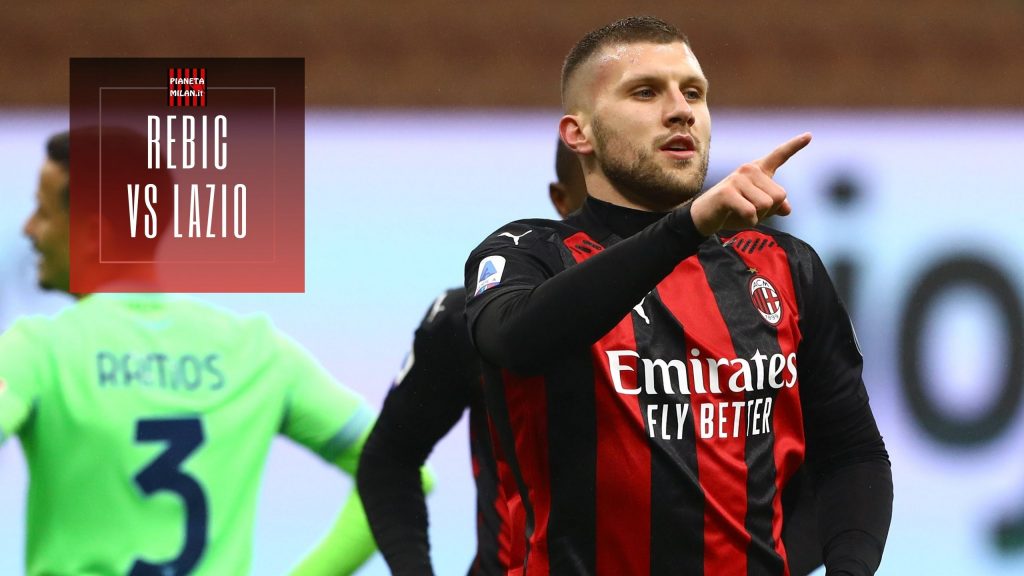 Rebic AC Milan Lazio gol video news (GettyImages)