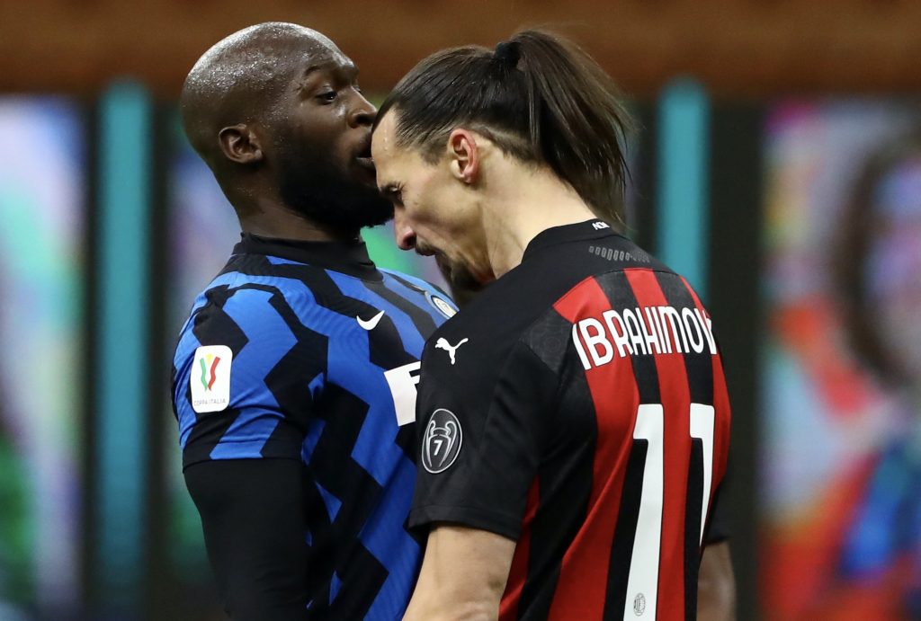 Lukaku Ibrahimovic Inter-Milan Coppa Italia