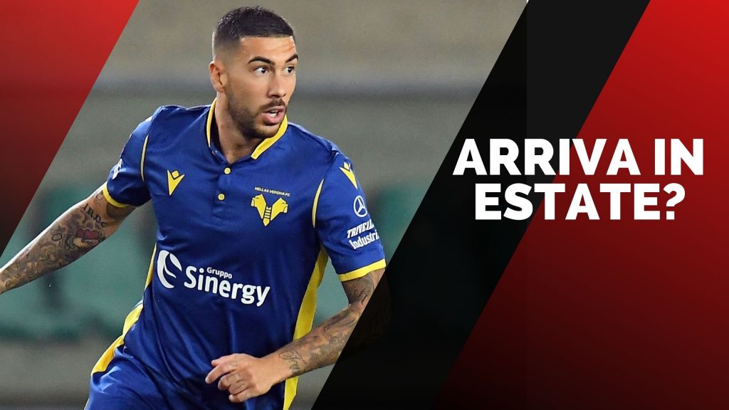 Mattia Zaccagni Hellas Verona Calciomercato AC Milan