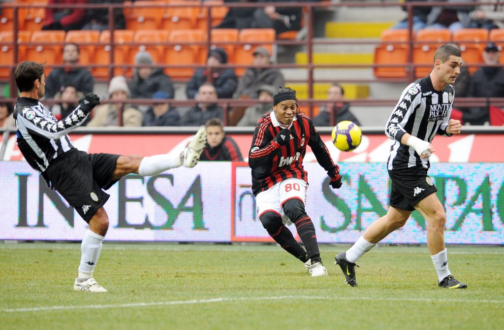Milan-Siena Ronaldinho AC Milan Serie A 2009-2010