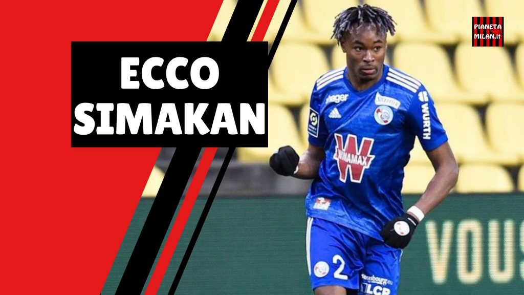 Mohamed Simakan Strasburgo Calciomercato AC Milan