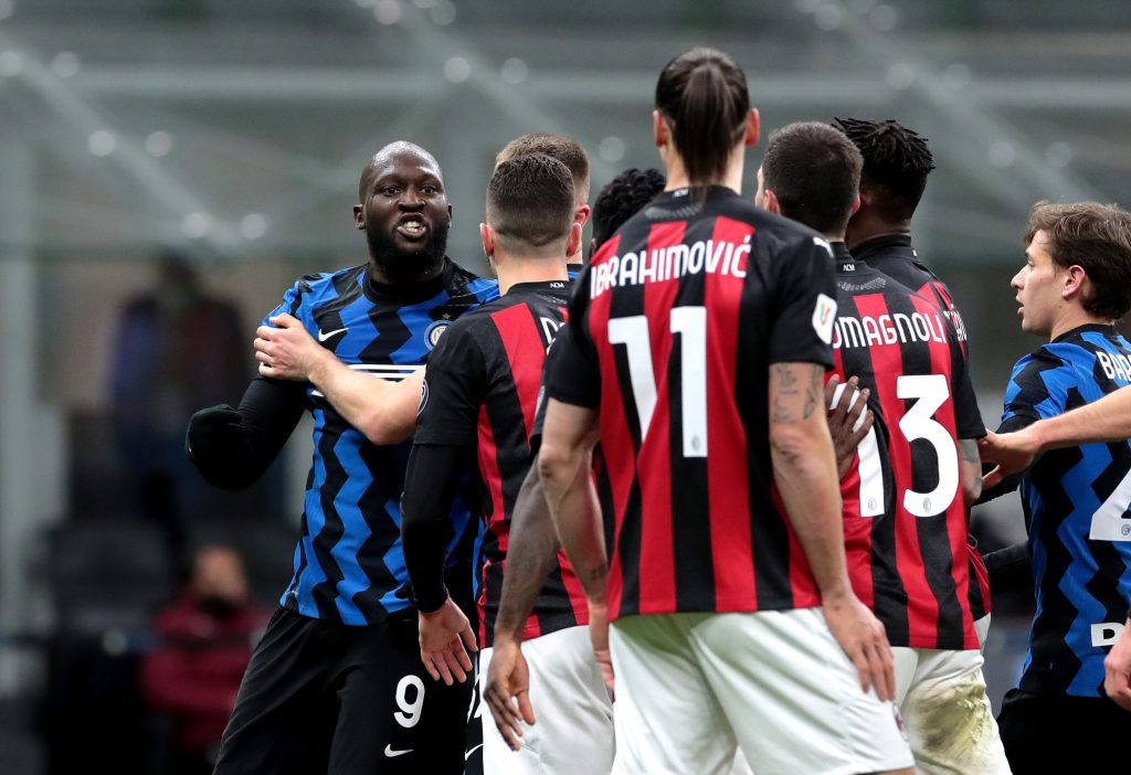 Lukaku Ibrahimovic Inter-Milan Coppa Italia