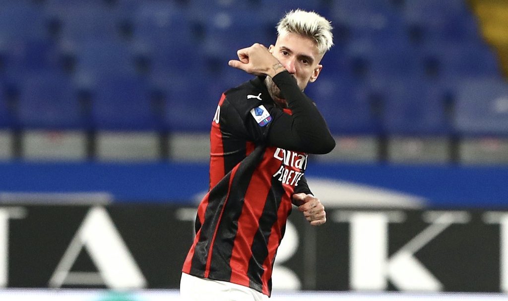 Samu Castillejo AC Milan