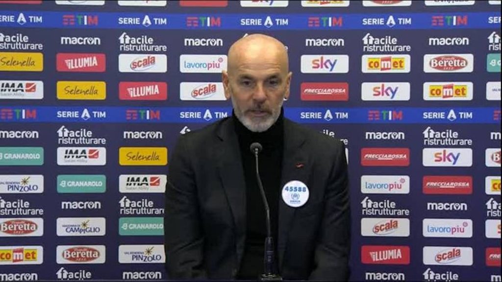 Stefano Pioli AC Milan Bologna-Milan