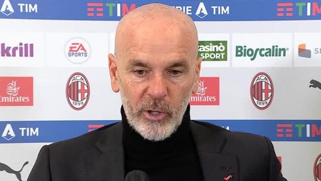 Stefano Pioli AC Milan Milan-Atalanta