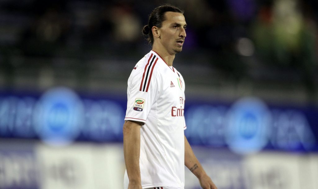 Zlatan Ibrahimovic AC Milan Cagliari-Milan Serie A 2011-2012