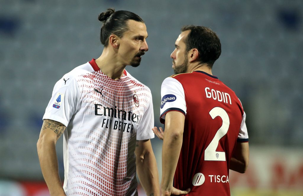 Zlatan Ibrahimovic AC Milan Cagliari-Milan