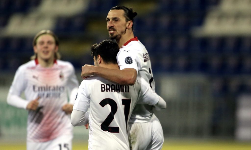 Zlatan Ibrahimovic AC Milan Cagliari-Milan