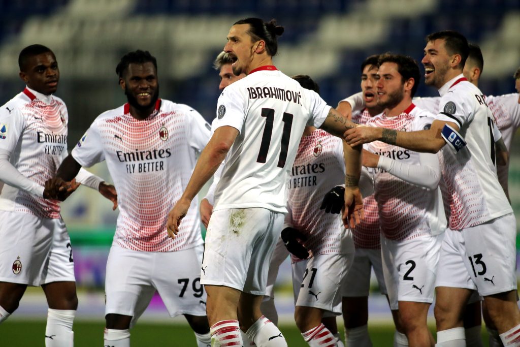 Zlatan Ibrahimovic AC Milan Cagliari-Milan