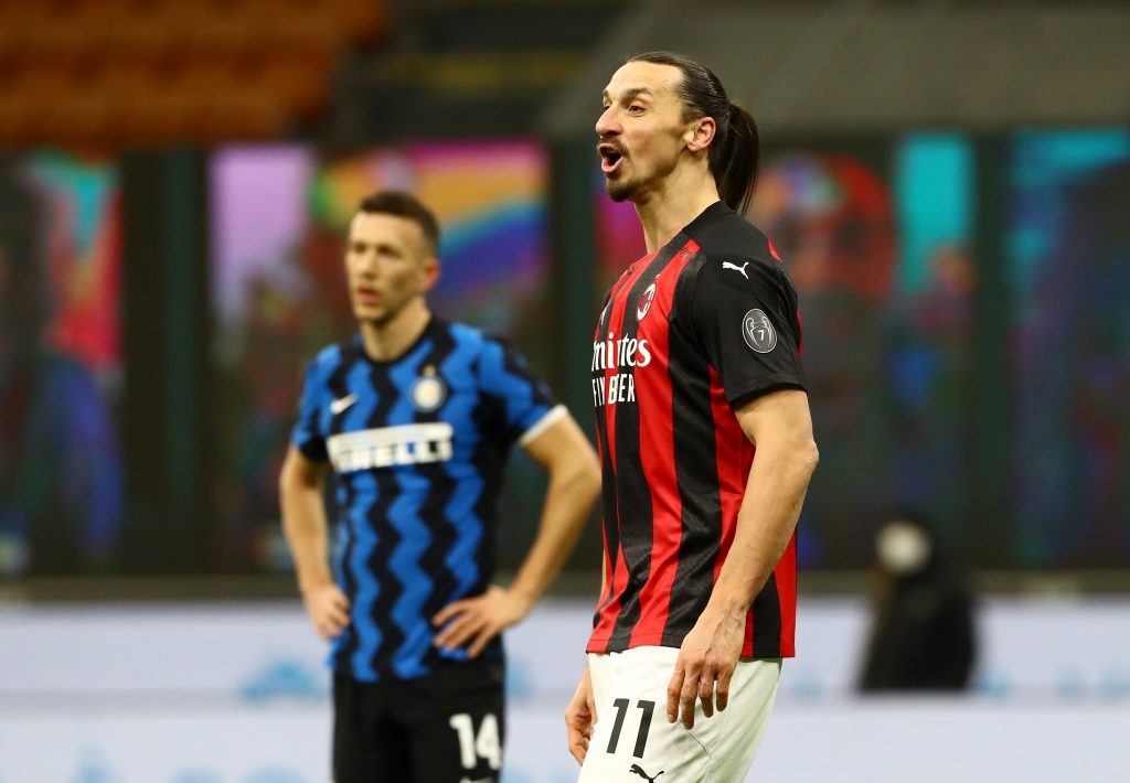Zlatan Ibrahimovic AC Milan Inter-Milan Coppa Italia