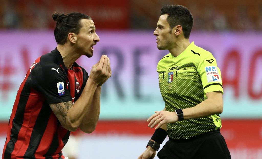 Zlatan Ibrahimovic AC Milan Milan-Atalanta