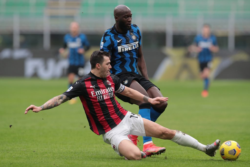 Alessio Romagnoli AC Milan Milan-Inter Serie A
