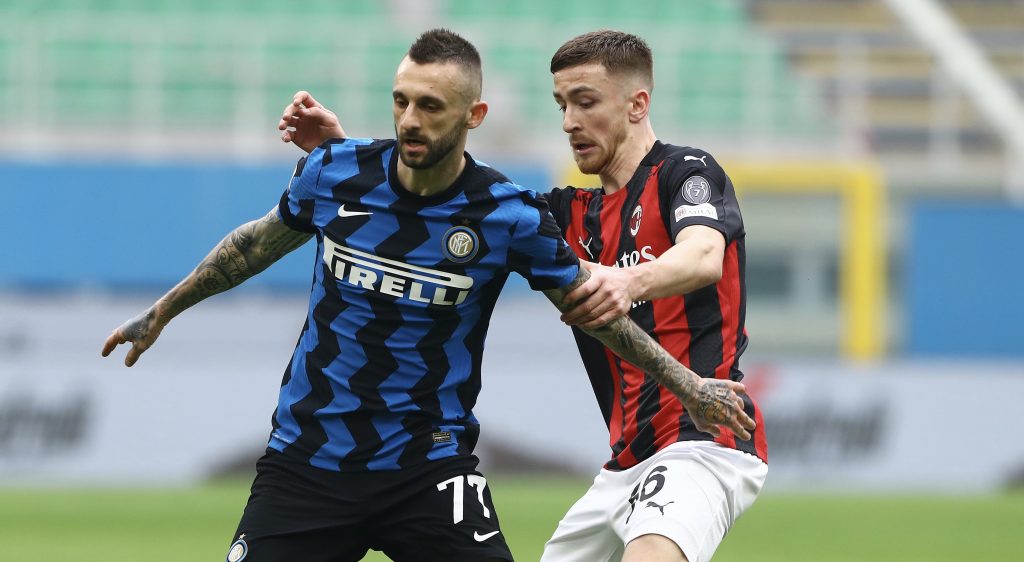 Alexis Saelemaekers AC Milan Milan-Inter Serie A
