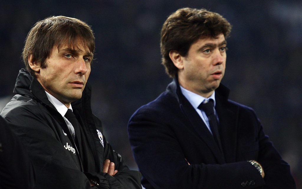 Antonio Conte Andrea Agnelli Juventus