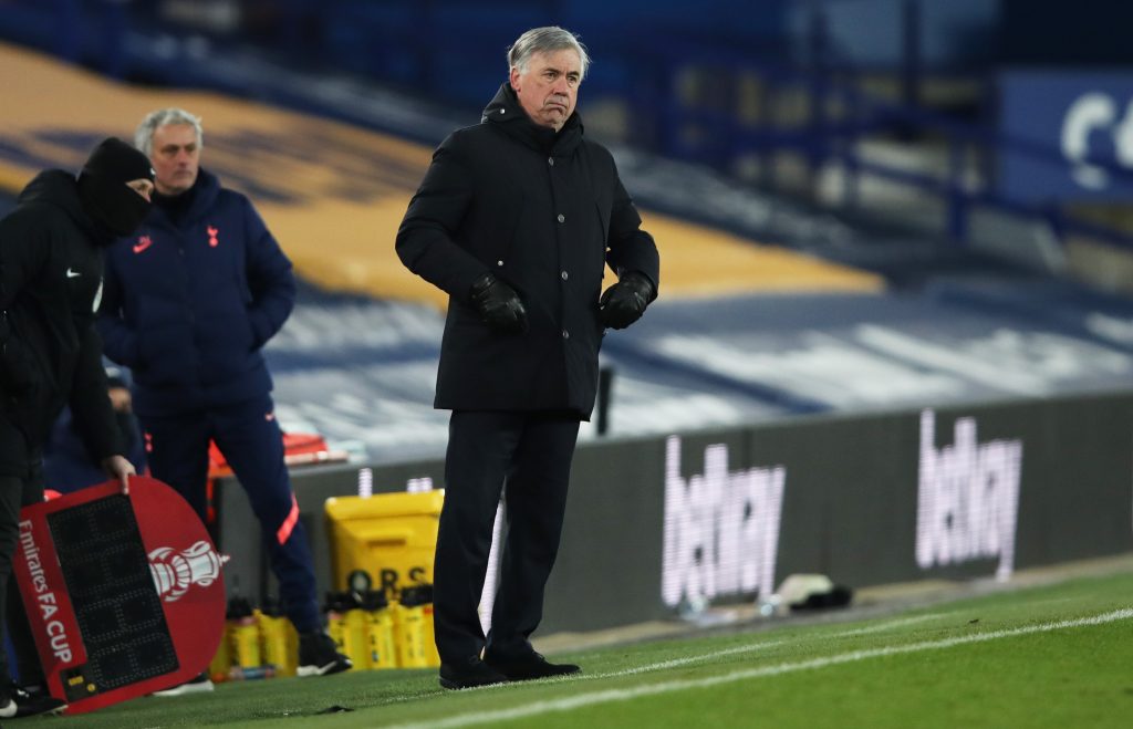 Carlo Ancelotti Everton