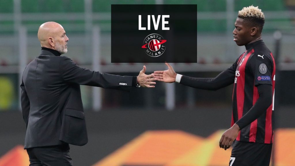 Stefano Pioli e Rafael Leao (AC Milan)