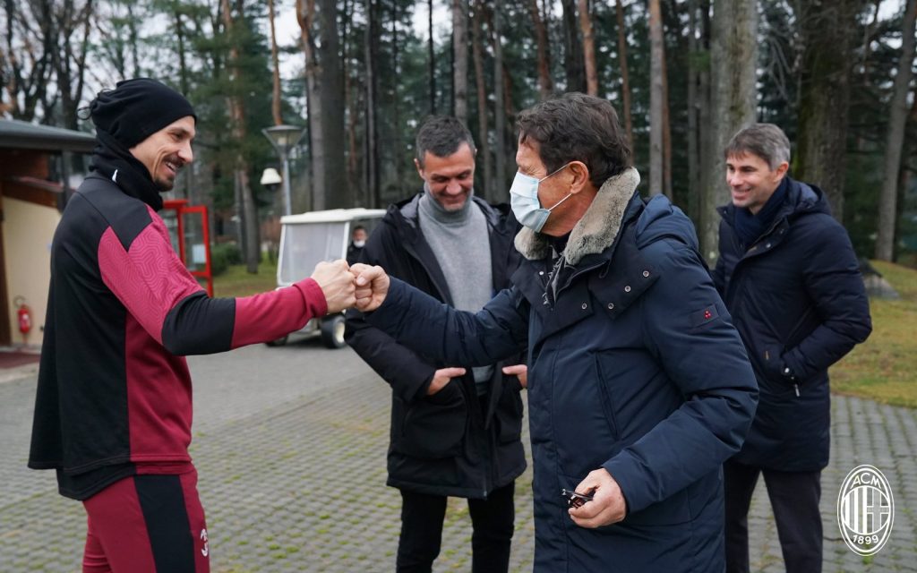 Fabio Capello a Milanello