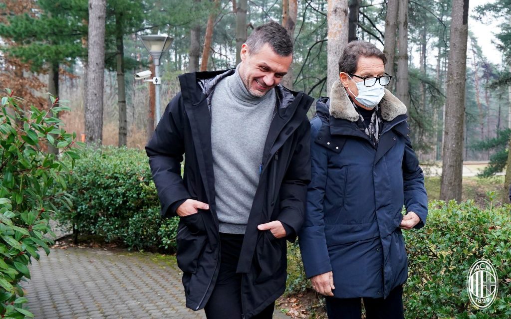 Fabio Capello Paolo Maldini