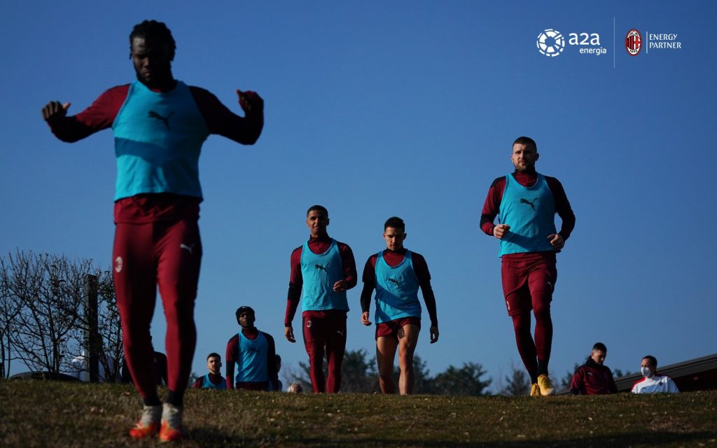 AC Milan allenamento