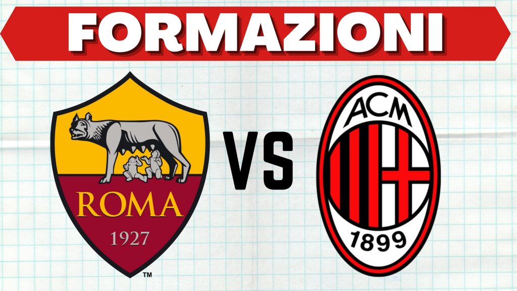 Formazioni Roma-Milan Serie A 2020-2021