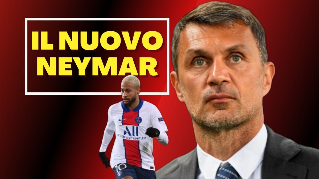 L'AC Milan pensa al nuovo Neymar per il prossimo calciomercato