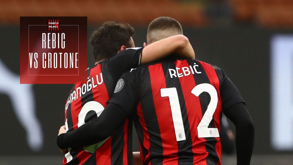 Rebic, il gol in AC Milan Crotone nella video news (GettyImages)