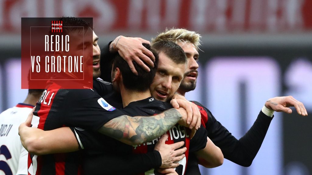 Il gol di Rebic in AC Milan crotone nella video news (GettyImages)