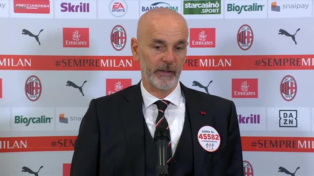 Stefano Pioli AC Milan Milan-Inter Serie A