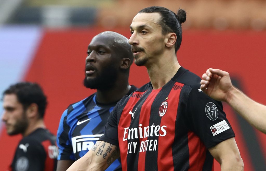 Romelu Lukaku Zlatan Ibrahimovic Milan-Inter Serie A