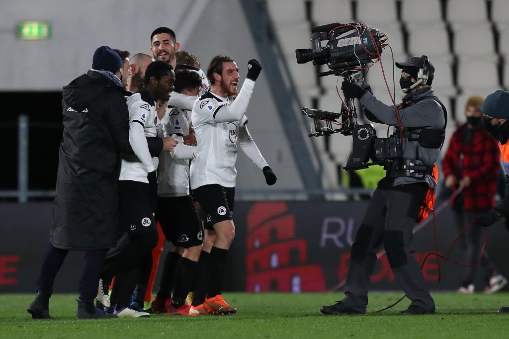 Simone Bastoni Spezia-Milan