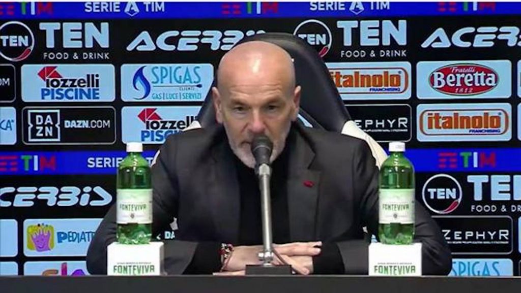 Stefano Pioli AC Milan Spezia-Milan