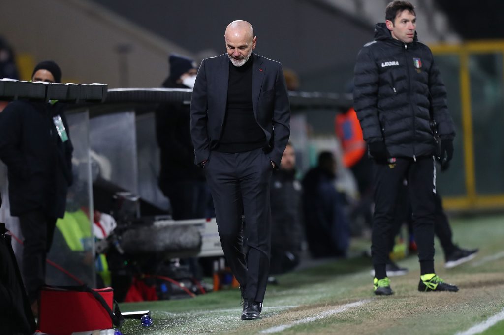 Stefano Pioli AC Milan Spezia-Milan