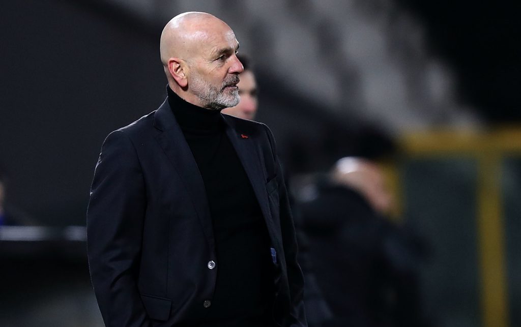 Stefano Pioli AC Milan Spezia-Milan