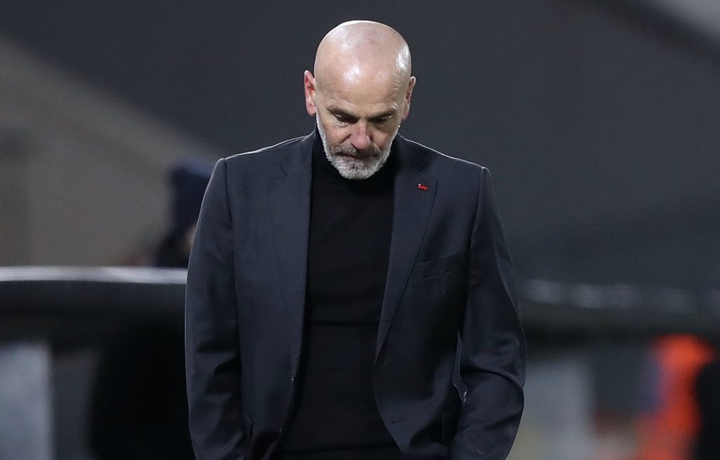 Stefano Pioli AC Milan Spezia-Milan