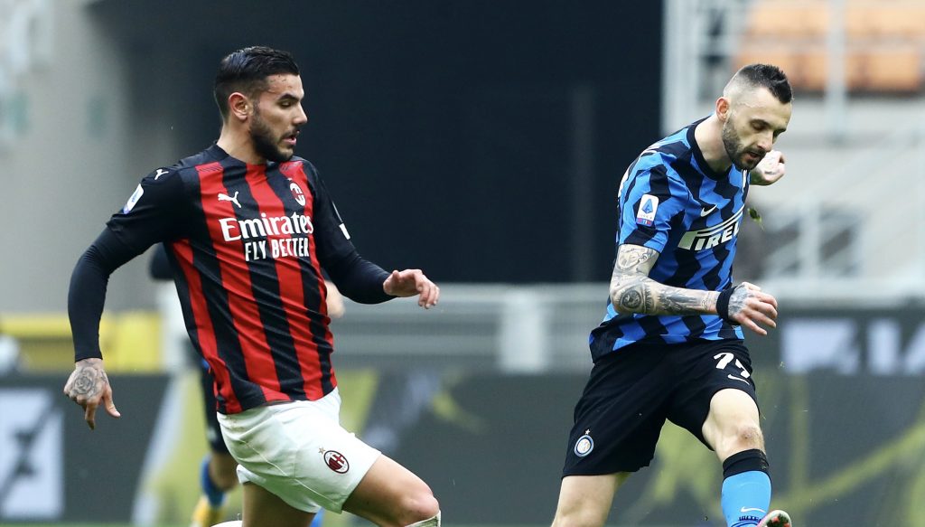 Theo Hernández AC Milan Milan-Inter Serie A