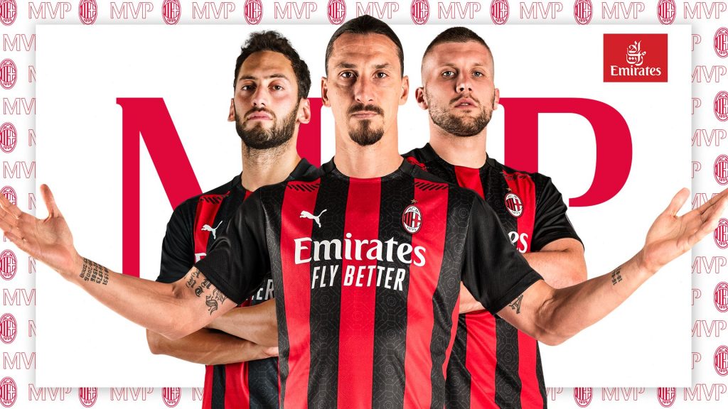 Zlatan Ibrahimovic AC Milan MVP Milan-Crotone Serie A 2020-2021