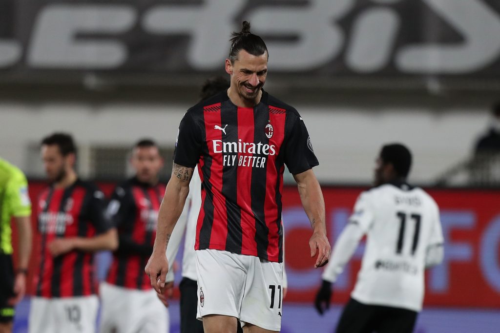 Zlatan Ibrahimovic AC Milan Spezia-Milan
