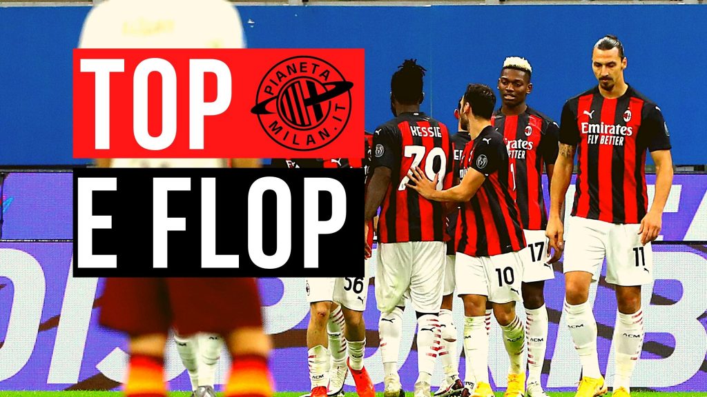 grafica TOP E FLOP pagelle milan