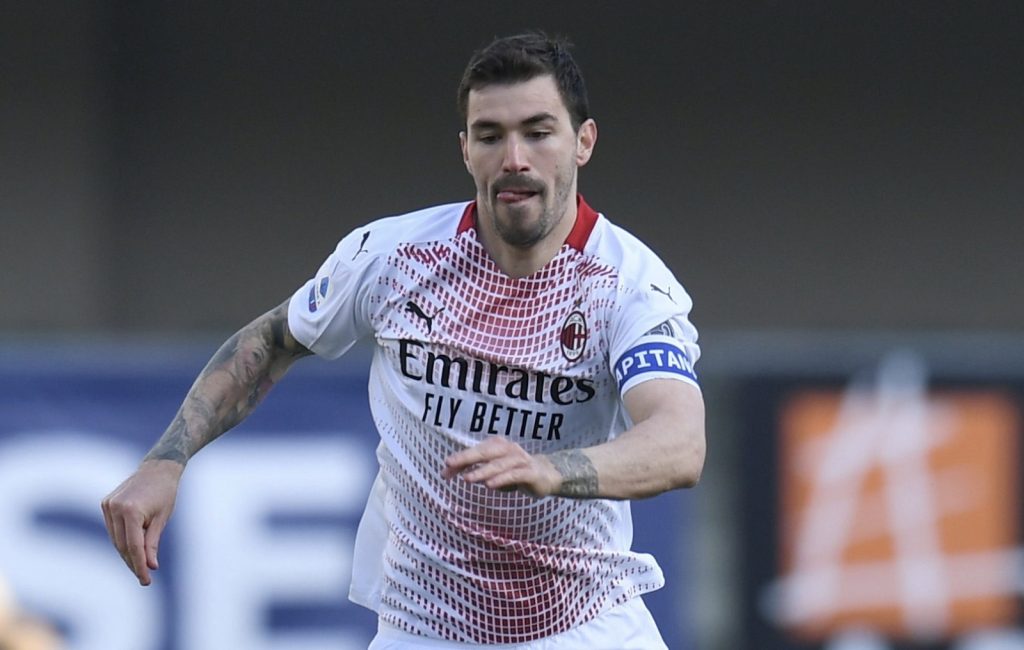 Alessio Romagnoli AC Milan Verona-Milan Serie A