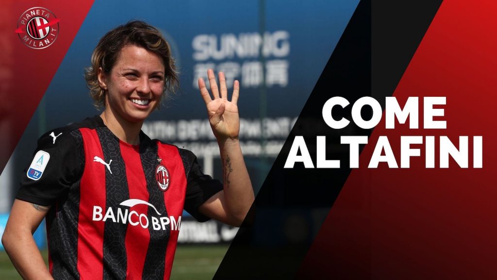 Valentina Giacinti AC Milan Femminile