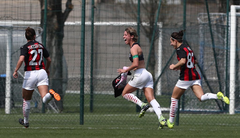 Valentina Giacinti Milan femminile