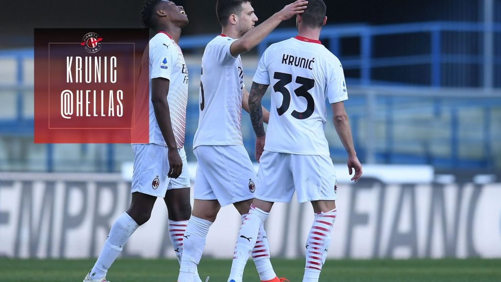 Il video del gol di Krunic in Hellas Verona AC Milan (GettyImages)