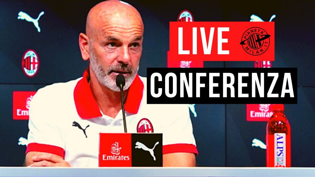 Stefano Pioli AC Milan conferenza stampa Milan