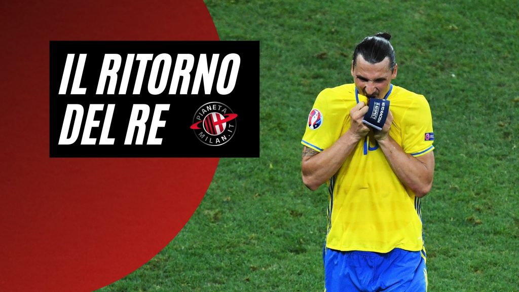 Ibrahimovic attaccante AC Milan è tornato nella Svezia, la video news (GettyImages)