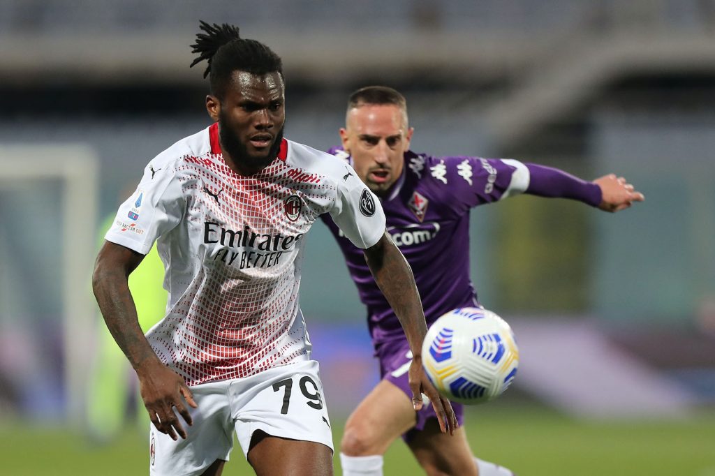 Franck Kessié AC Milan Fiorentina-Milan Serie A