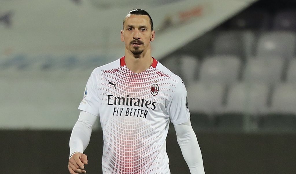 Zlatan Ibrahimovic AC Milan Fiorentina-Milan Serie A
