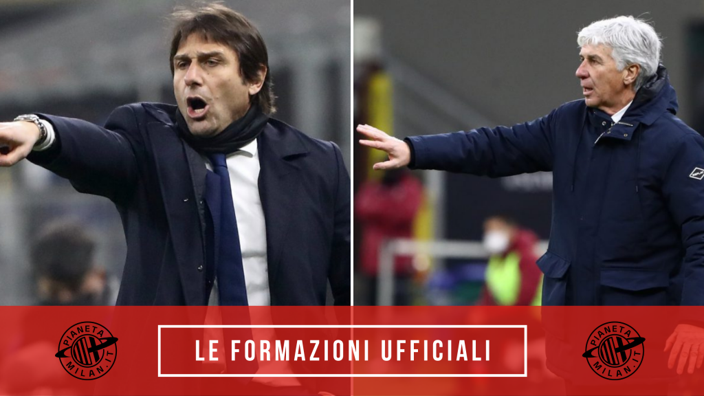 Formazioni ufficiali Inter-Atalanta