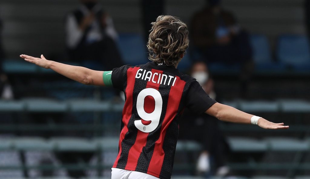 Valentina Giacinti AC Milan Femminile