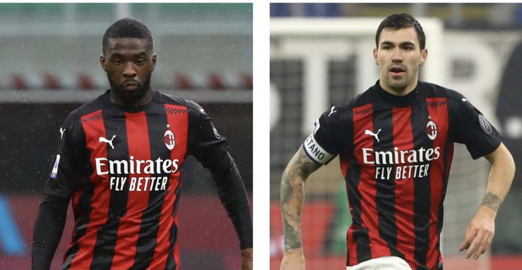 Fikayo Tomori Alessio Romagnoli AC Milan