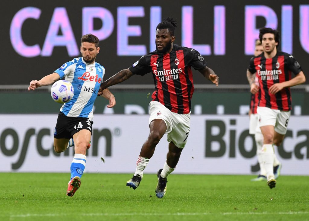 Franck Kessié AC Milan Milan-Napoli Serie A